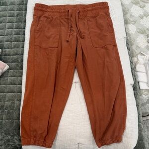 Women's Burnt orange Casual Pants